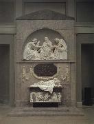 Johann Gottfried Schadow Monument to Count Alexander von der Mark oil painting
